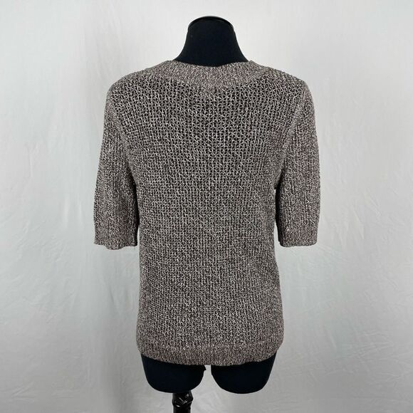 Pendleton NWOT Knit Cotton Blend Short Sleeve Sweater - Women’s M - Picture 3 of 8